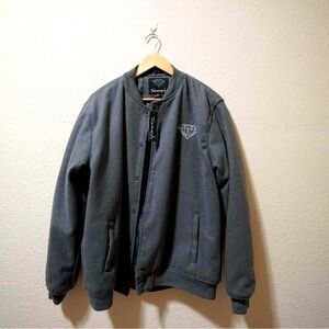 Diamond varsity jacket